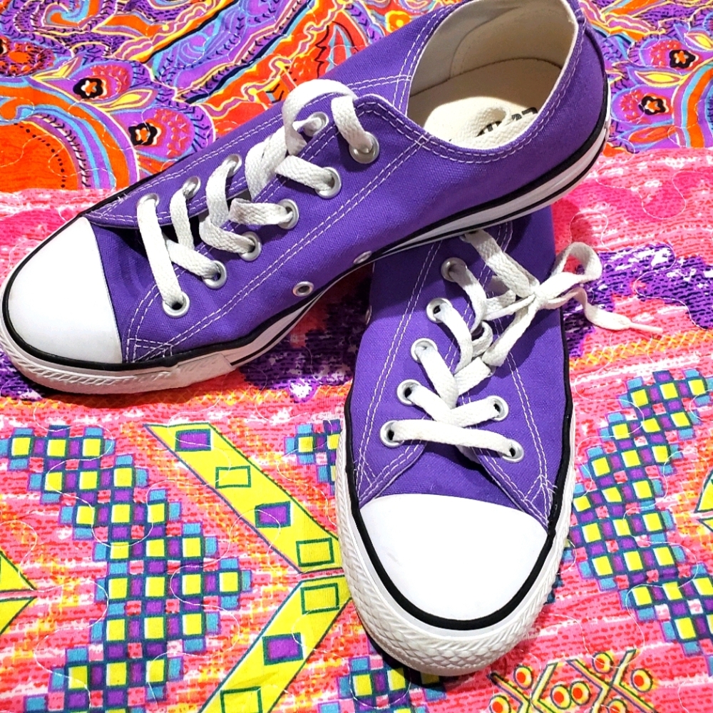 Purple Converse